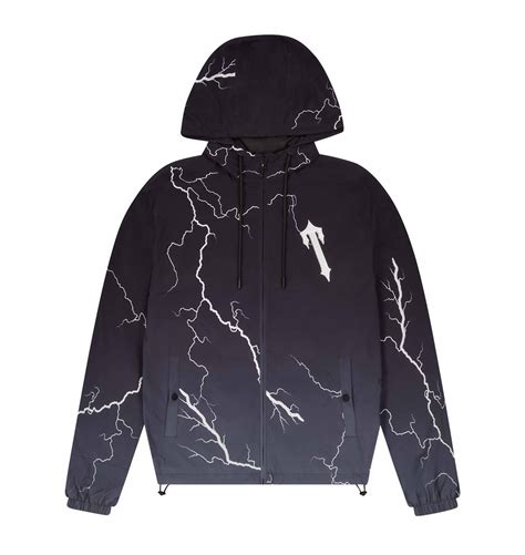 trapstar windbreaker lightning.